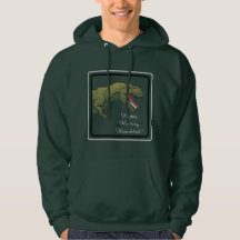 T-Rex Dinossaur Hanukkah Unisex Hoodie