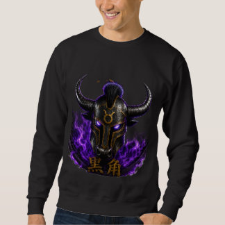 Moletom T-shirt à manches longues "Black Horn (黒角)" – Casq