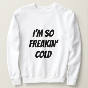 Moletom T-shirt - ASSIM FRIO de FREAKIN