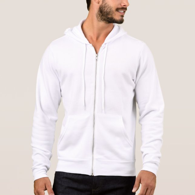 Moletom T-Shirt branco (Frente)