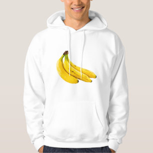 Moletom T-Shirt branco de capuz