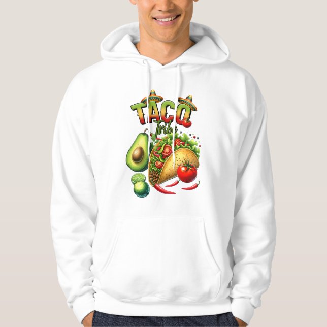 Moletom T-Shirt-Cinco De Mayo Hoodie (Frente)