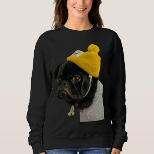 Moletom T-Shirt Clássico Bloco Preto Cachorro Vestido 136