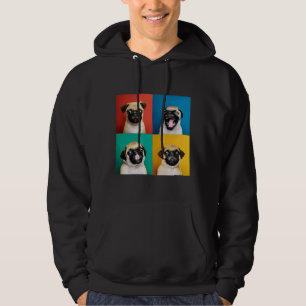 Moletom T-Shirt Clássico Cute Pug Puppy 690
