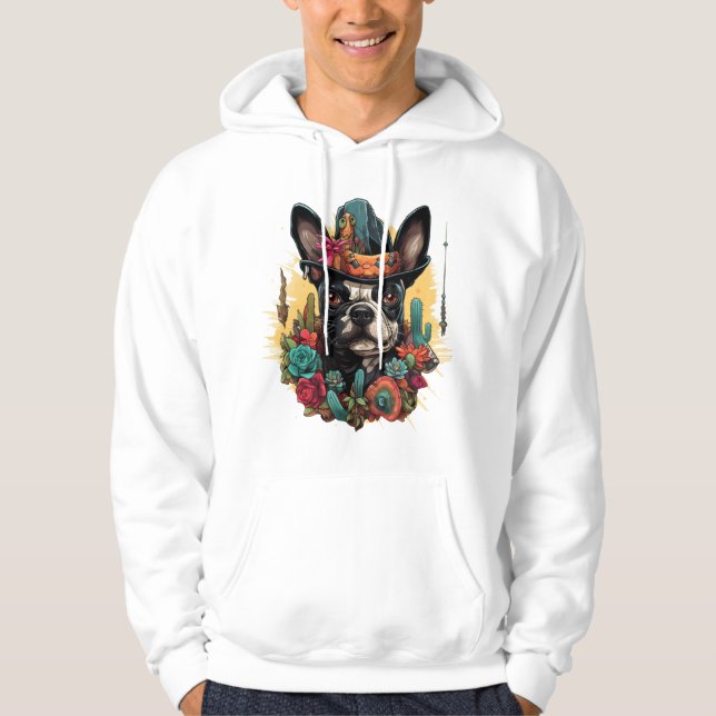 Moletom T-Shirt Clássico De Arte Francesa Engraçado (Frente)