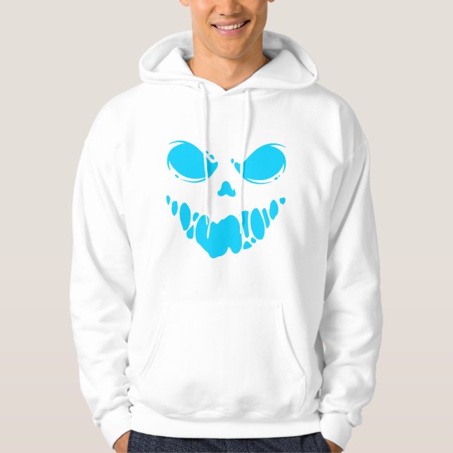 Moletom T-Shirt Com Face De Horror Fantasma (Frente)