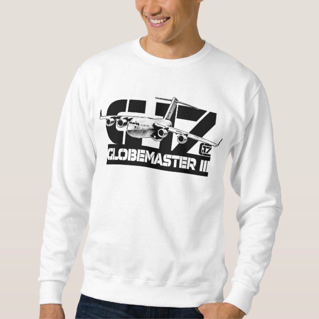 Moletom T-shirt da camisola do C-17 Globemaster III (Frente)