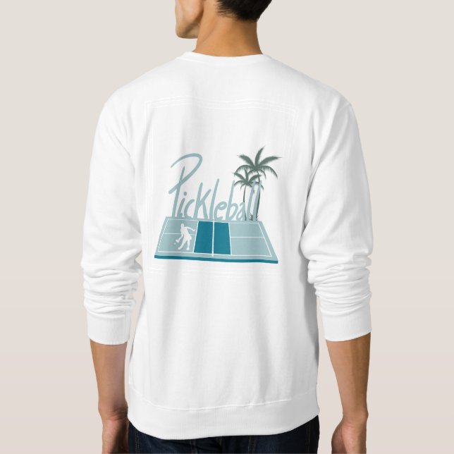 Moletom T-shirt da Equipe de Capas Longas de Batedeira de  (Verso)