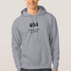 Moletom T-shirt de 404 erros