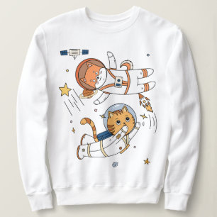 Moletom T-Shirt de Animais Espaciais