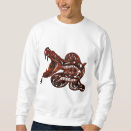 Moletom T-shirt de Cobra de bronze