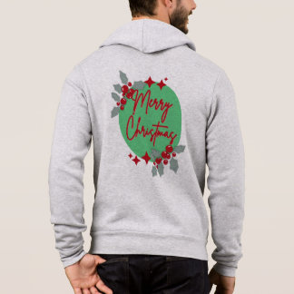 Moletom T-Shirt de Natal impresso de trás