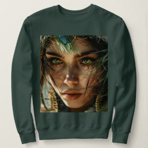 Moletom T-Shirt de Olhos Florestais Encantados