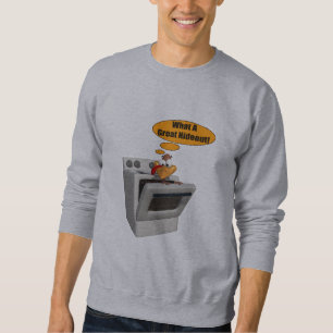 Moletom T-shirt dos homens - esconderijo engraçado de