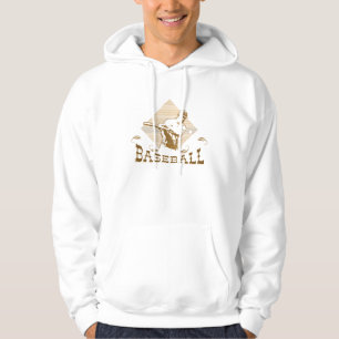 Moletom T-shirt e presentes do basebol do estilo antigo
