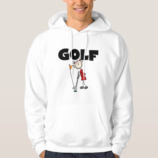 Moletom T-shirt e presentes do GOLFE das meninas (Frente)