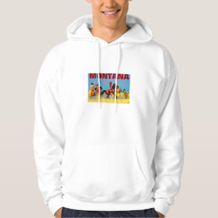 Moletom T-shirt encapuçado de Montana