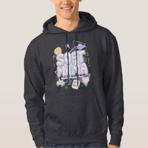 Moletom T-shirt Estética Holográfica Y2K Soft Mama Retro G