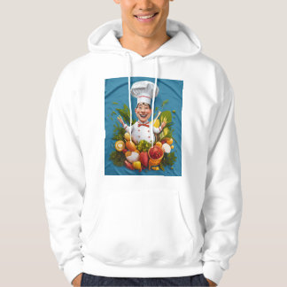 Moletom T-Shirt hoodie com cozinheiro feliz