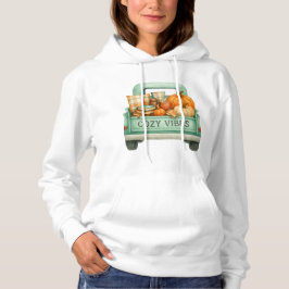 Moletom T-Shirt Hoodie - Cozy Fall Truck Hoodie