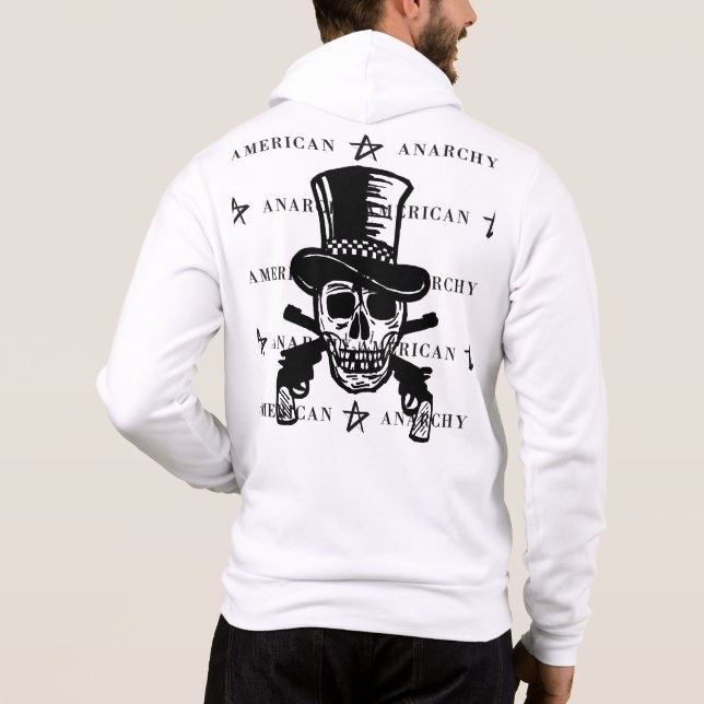 Moletom T-Shirt Hoodie Crânio (Verso)