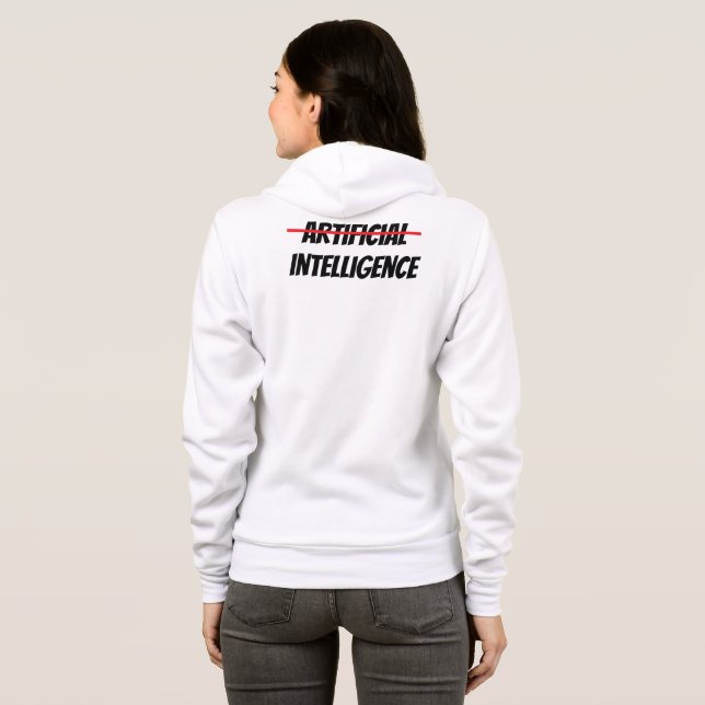 Moletom T-Shirt Inteligência Artificial (Parte Traseira Completa)