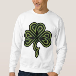 Moletom T-shirt irlandês do trevo