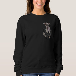 Moletom T-shirt Italian Greyhound In Your Pocket Dogs