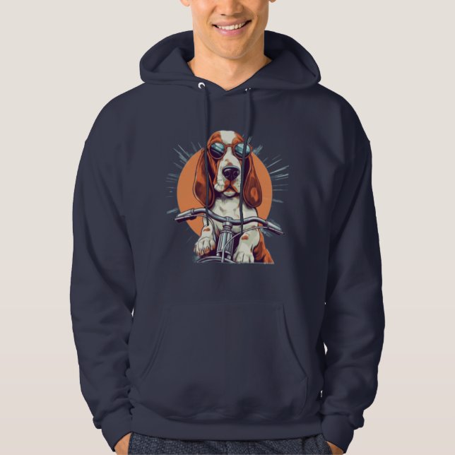 Moletom T-Shirt legal de hound basset basset (Frente)