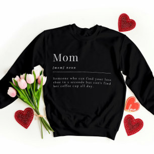 Moletom T-Shirt Mãe Engraçado - Definição Relacionável