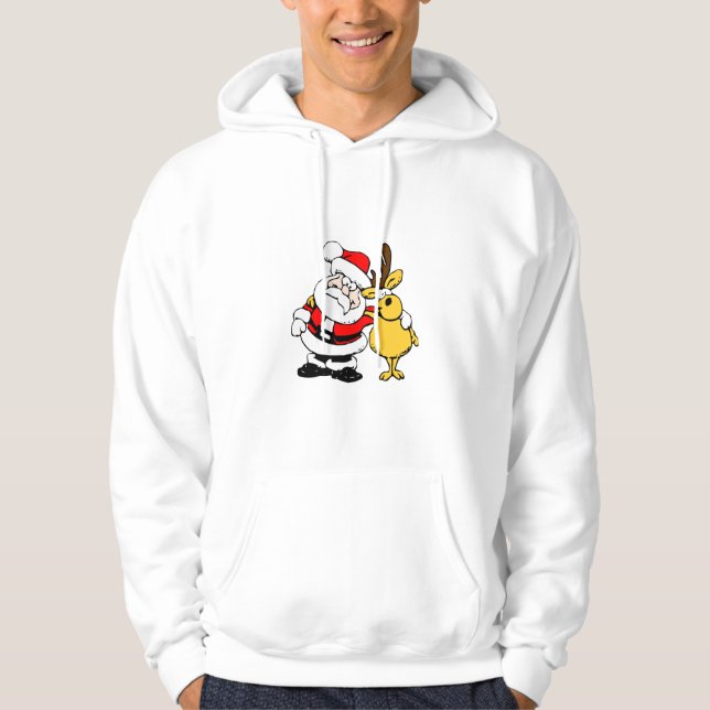 Moletom T-Shirt para papais noeis e Reenas (Frente)
