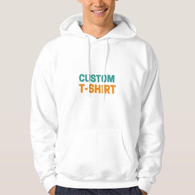 Moletom T-Shirt Personalizado - Design personalizado, Únic (Frente)