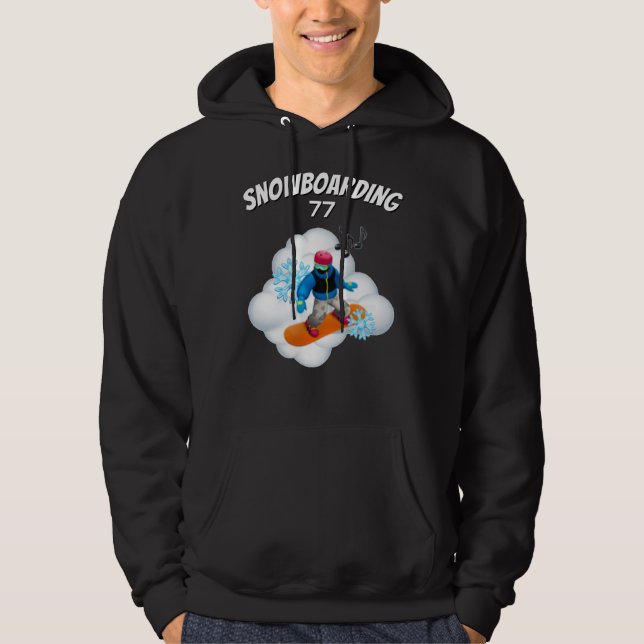 Moletom T-Shirt Snowboarding mood  (Frente)