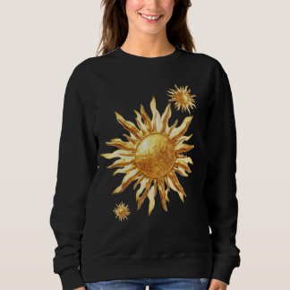 Moletom T-shirt Women Sun Design 2026
