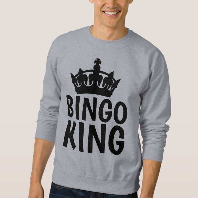 Moletom T-shirts BINGO KING (Frente)