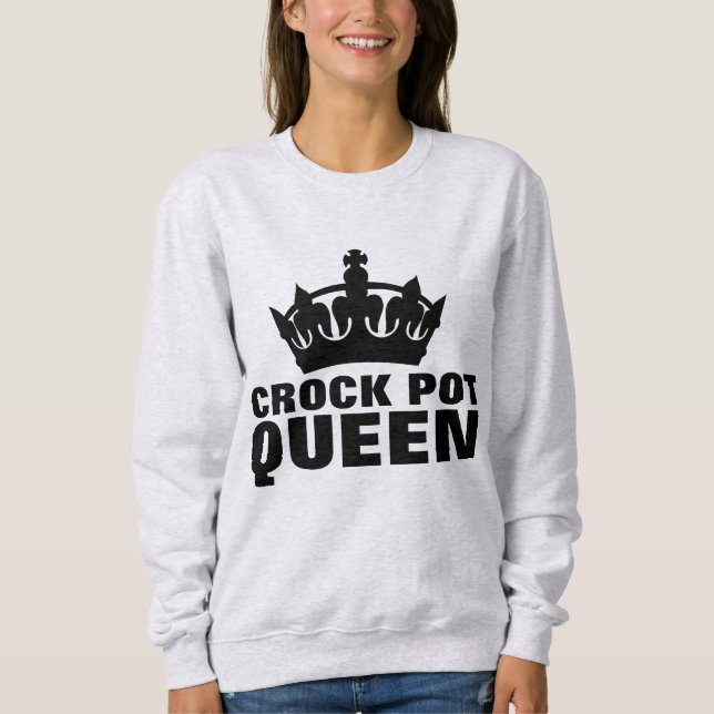 MOLETOM T-SHIRTS DA RAINHA DO POTE CROCK (Frente)