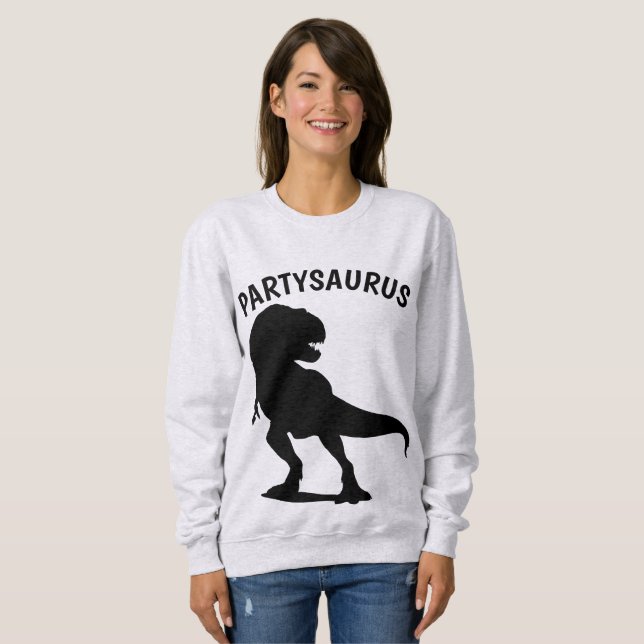 Moletom T-shirts de aniversário engraçadas, SAURUS PARTIDÁ (Frente Completa)