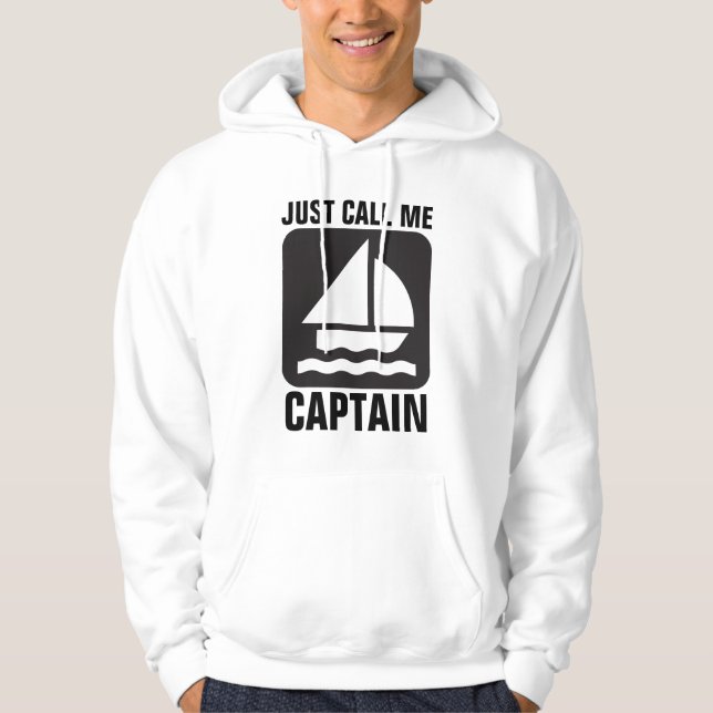 Moletom T-SHIRTS DE BARCO DE NAVIO, CAPITÃO Hoodies (Frente)
