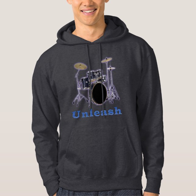 Moletom t-shirts de baterista (Frente)
