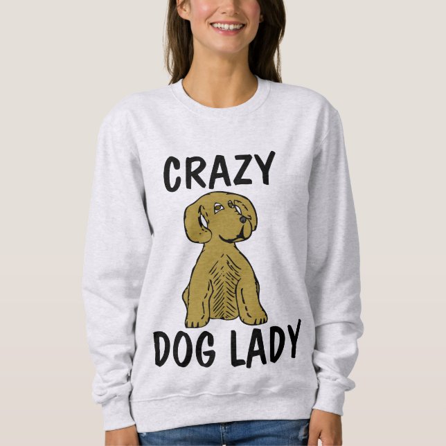 MOLETOM T-SHIRTS DE CACHORRO LOUCO (Frente)