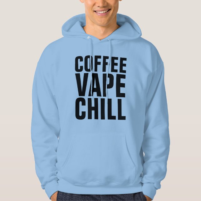 Moletom T-shirts de CAFÉ VAPE (Frente)