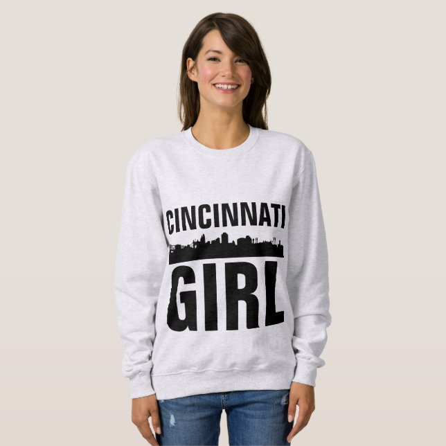 Moletom T-shirts DE GAROTA CINCINNATI (Frente Completa)