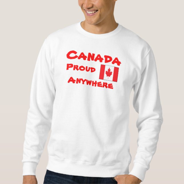 Moletom t-shirts do Canadá (Frente)