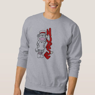Moletom T-shirts e presentes para enfermeiros macacos-meia