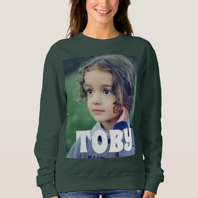 MOLETOM T-SHIRTS E SWEATSHIRT DE FOTO PERSONALIZADA (Frente)