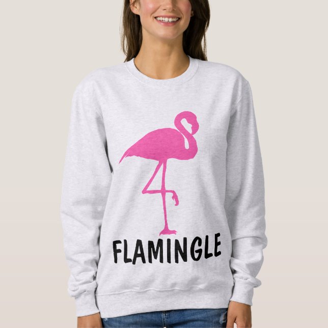 Moletom T-shirts FLAMINGO FLAMINGLE (Frente)