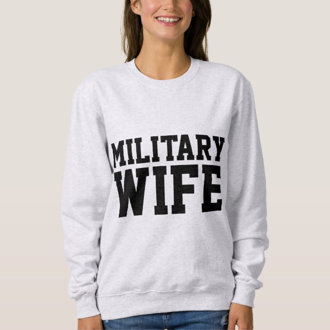 Moletom T-shirts MILITARES DE MULHERES (Frente)