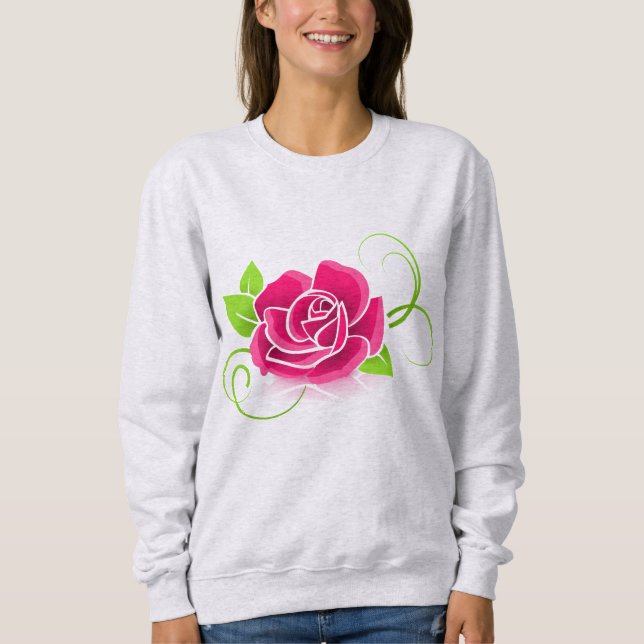 Moletom T-Shirts MULHERES DE ROSE DE PINK (Frente)