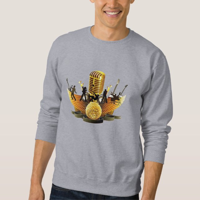 Moletom T-Shirts musicais (Frente)