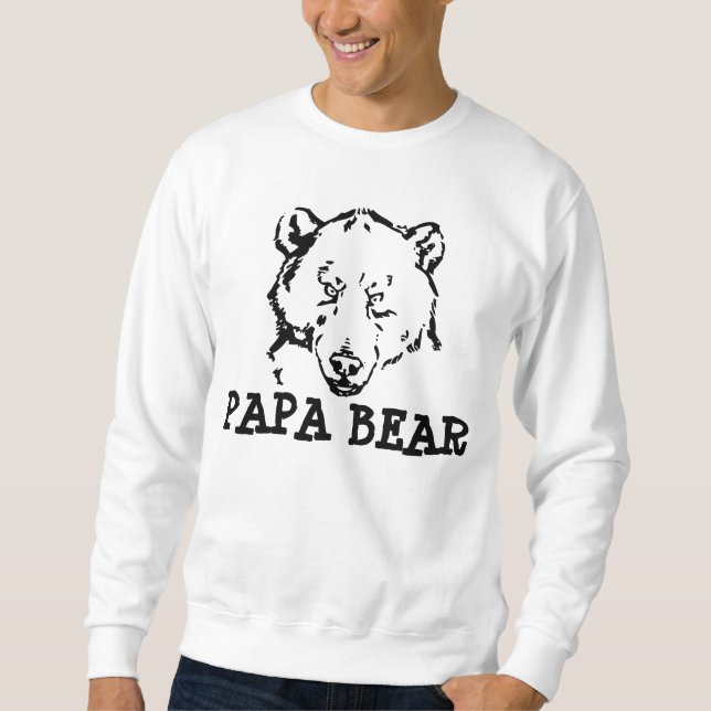 Moletom T-shirts para Pai, APA BEAR (Frente)